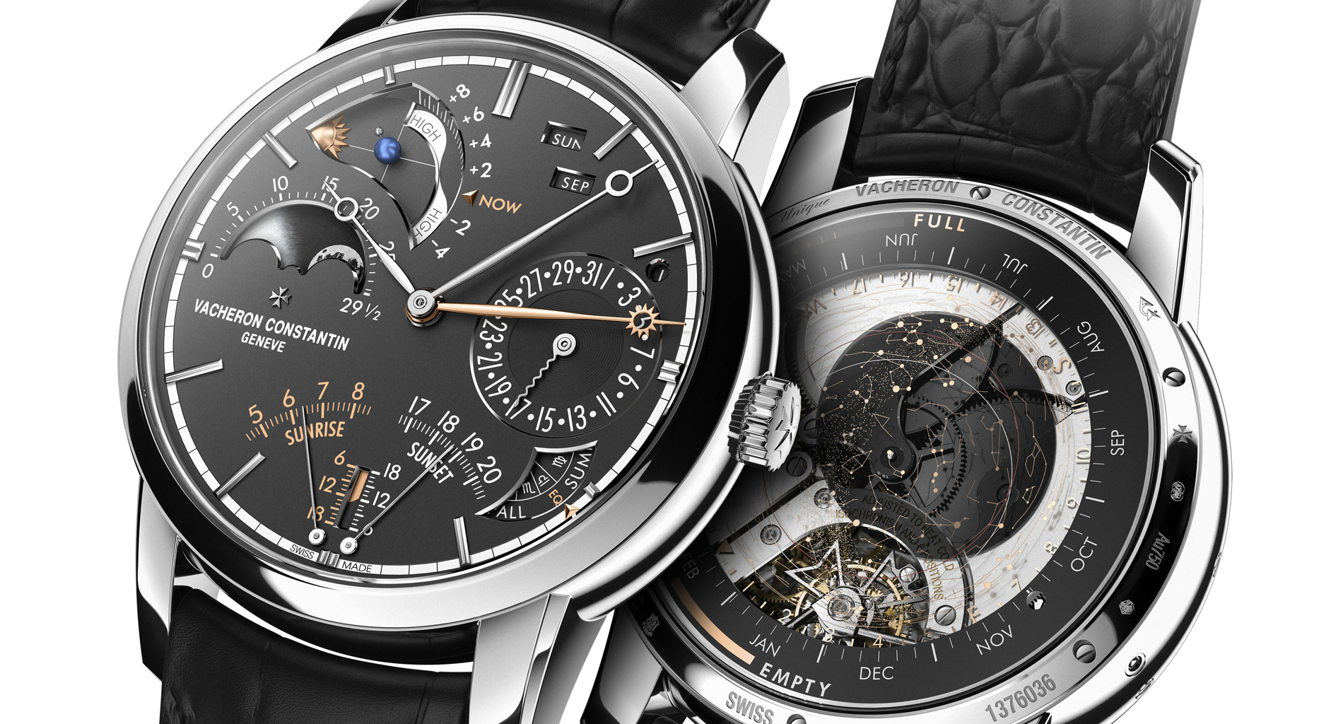 【2017 SIHH速報】 VACHERON CONSTANTIN Les Cabinotiers閣樓工匠Celestia Astronomical天體超卓複雜3600