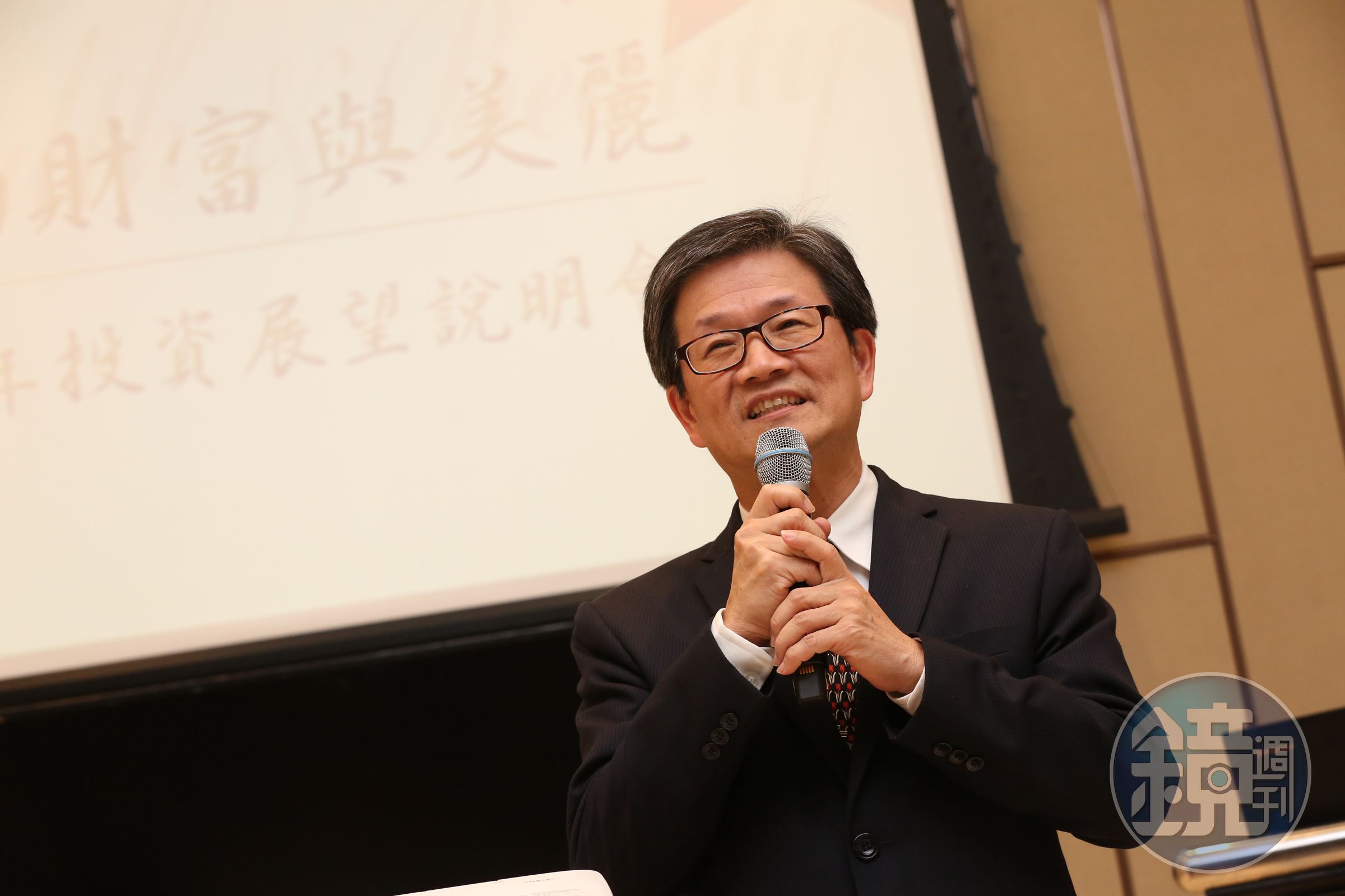 華南金控暨華銀董事長吳當傑，對今年的全球景氣很有信心。