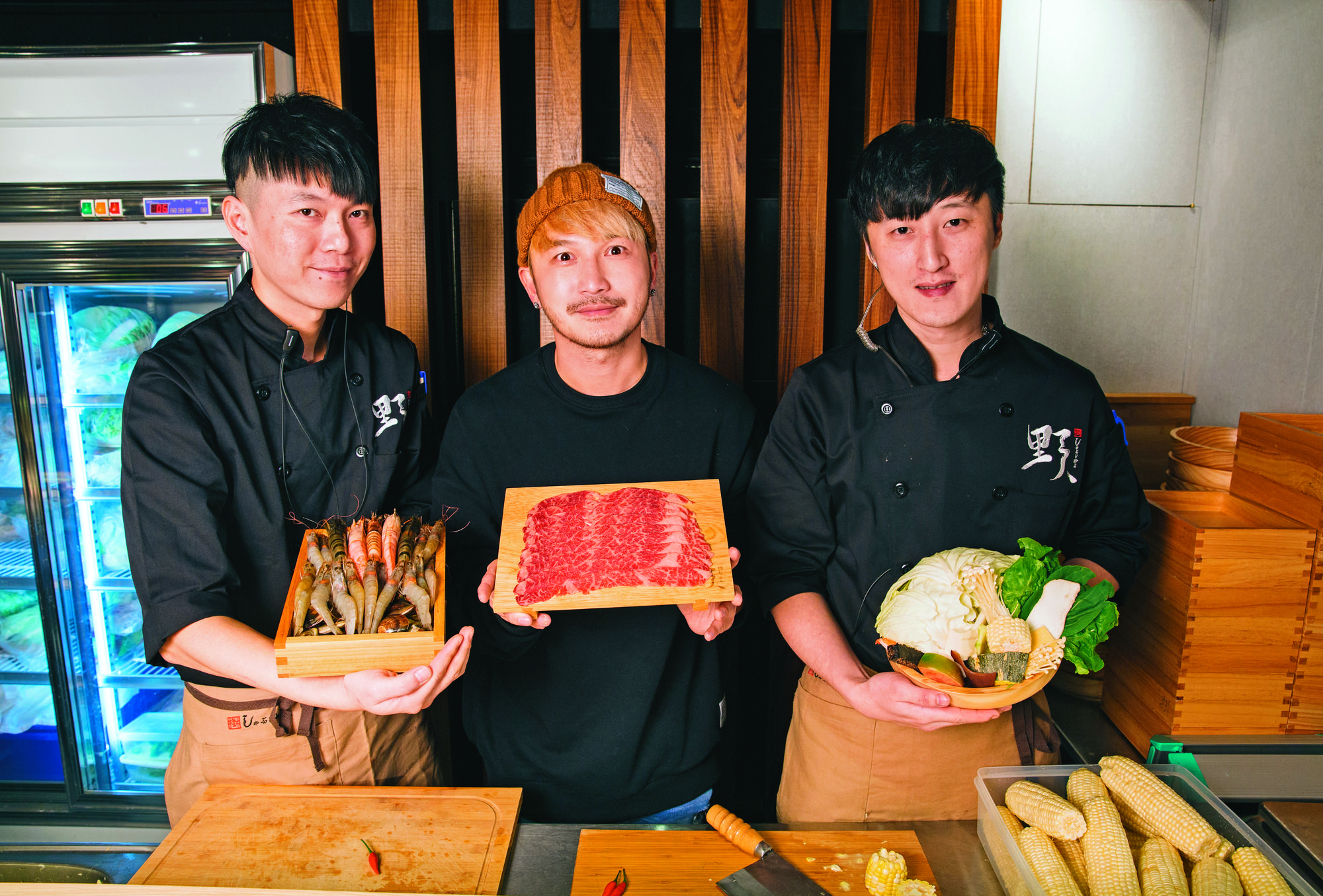從小在花蓮長大,KID對海鮮與食材講究極簡烹調。