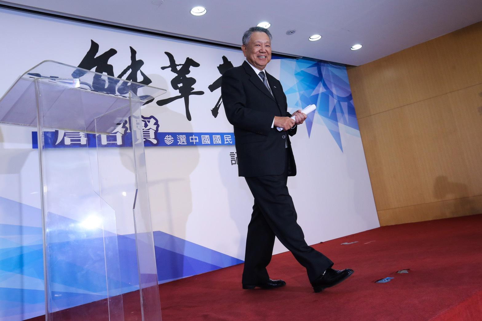 詹啟賢有意角逐2020年總統寶座，表示會朝選總統方向努力。