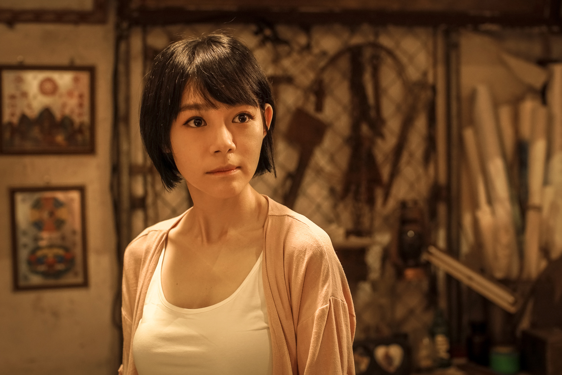 林明禎扮殭屍勾人夫　假虎牙可愛加分