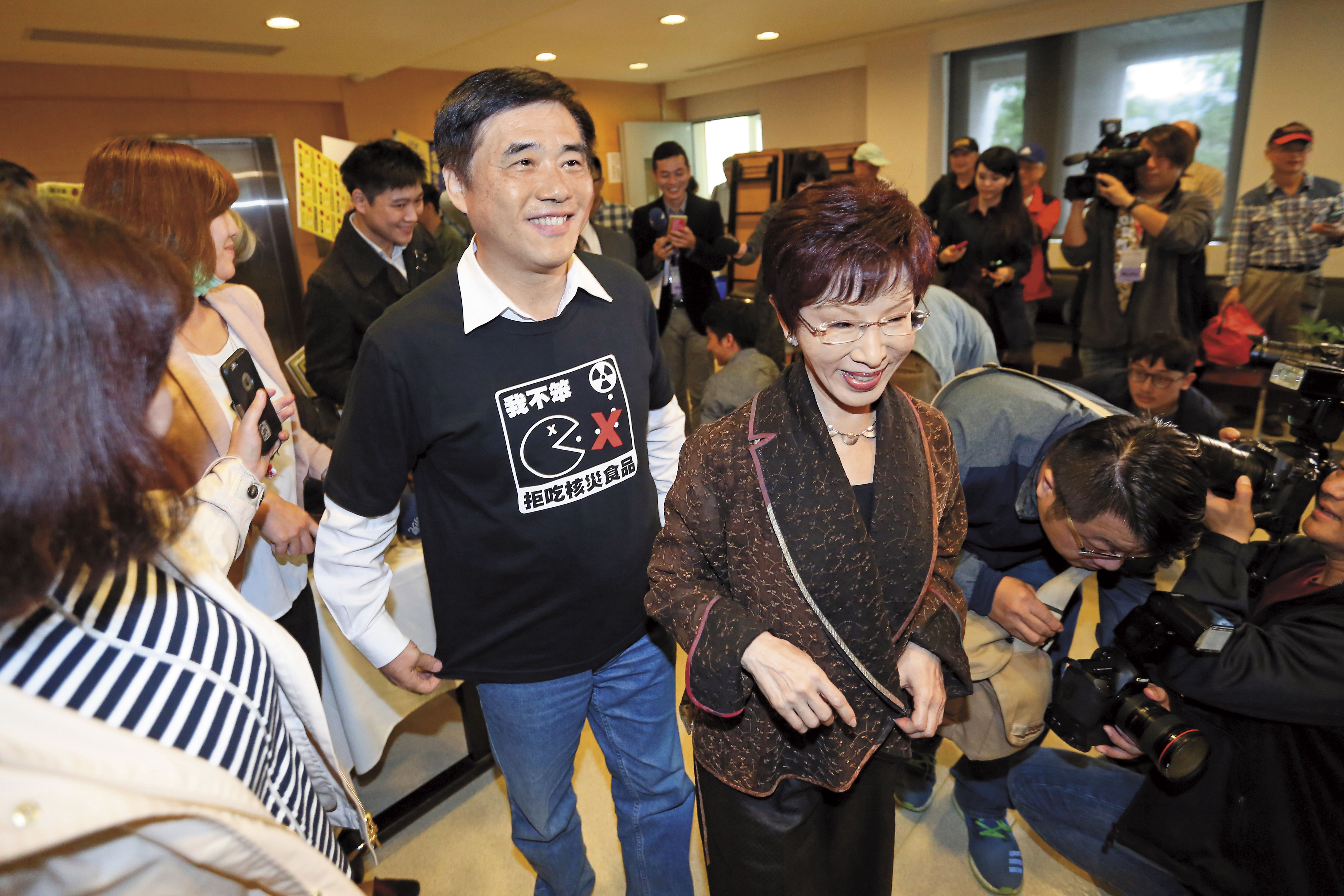 【藍黨魁之爭】洪嗆聲　郝龍斌拚二輪決戰黃復興