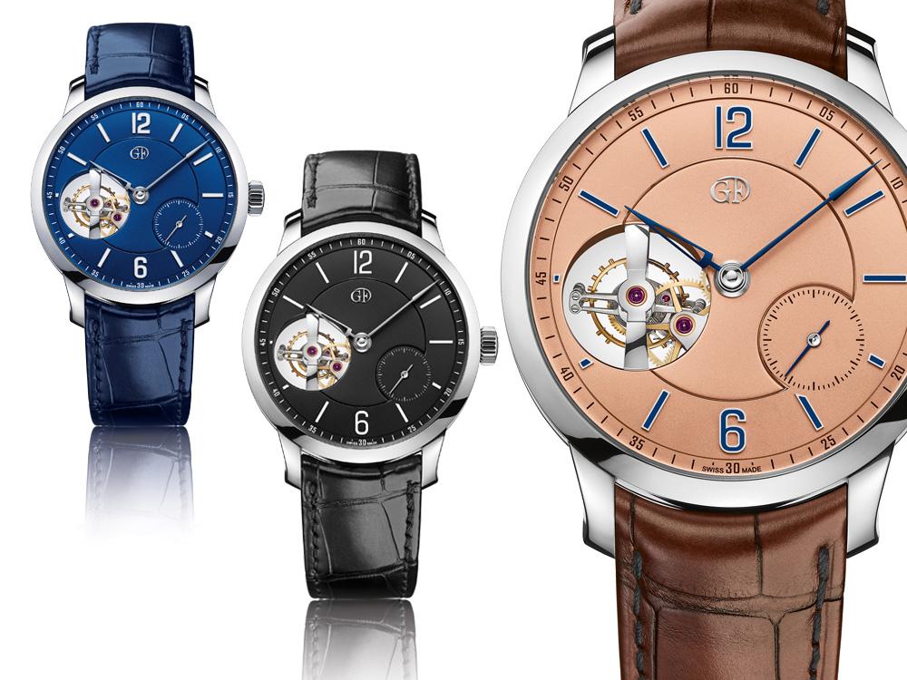 Tourbillon 24 Seconds Vision今年新增新的延色面盤選擇。