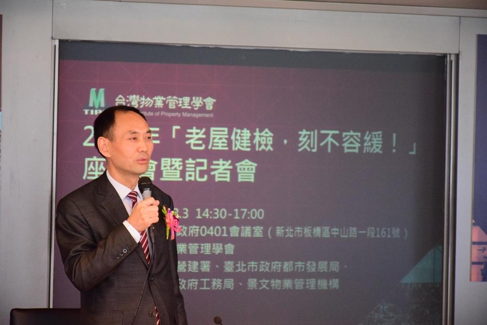 郭紀子認為，老屋最大問題在於沒有管委會，房屋健檢實施困難。