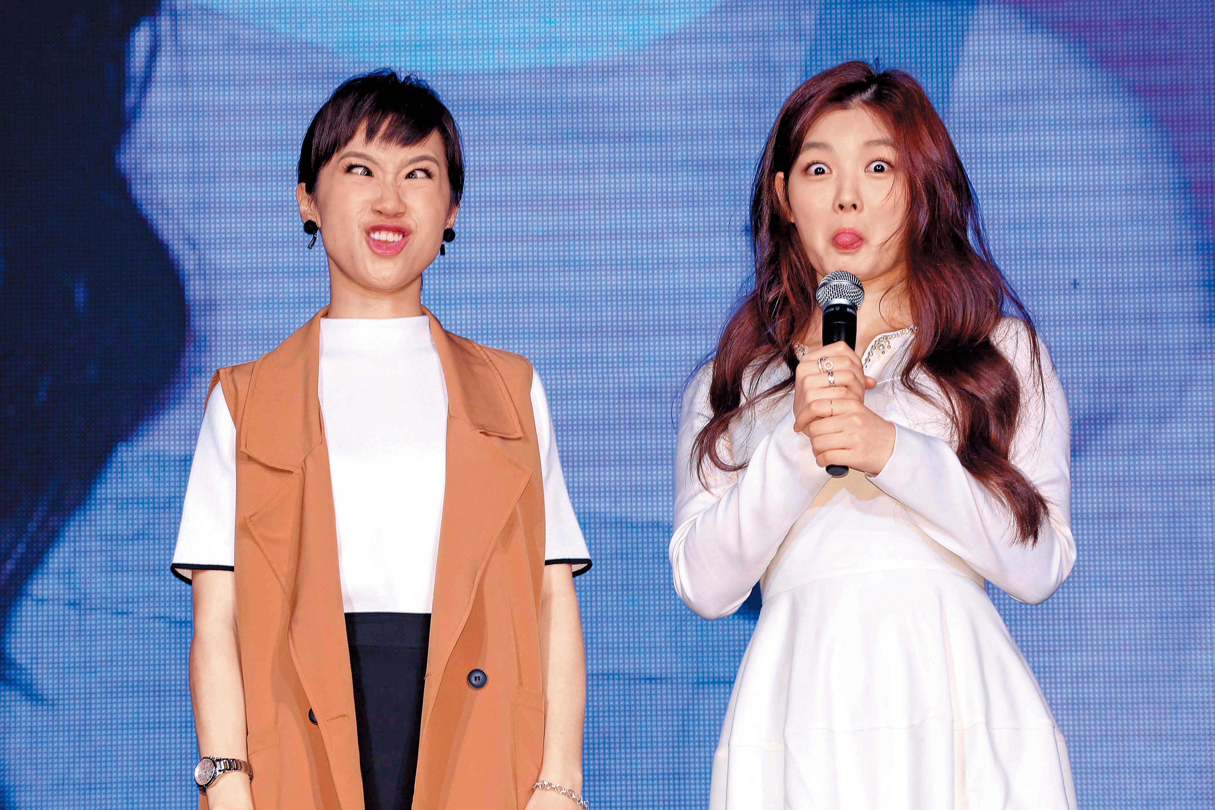 【搶鏡頭】金裕貞鬼臉超萌　嬌羞演技認證