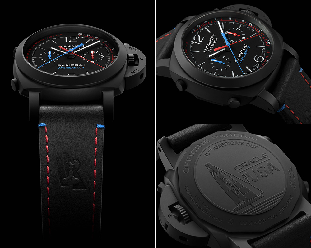 ORACLE TEAM USA官方主題錶款（PAM00725），限量200只，建議售價NT$ 499,000。