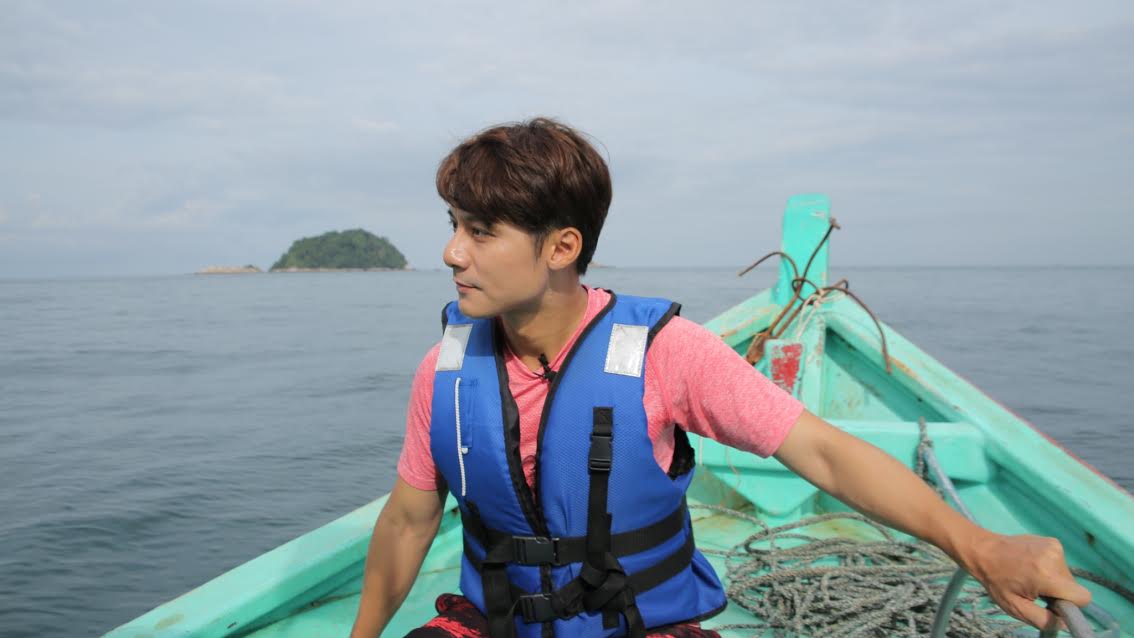廖科溢在沙巴驚遇船故障，差點回不來！