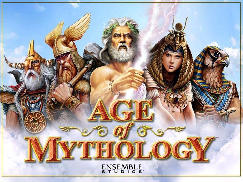 知名遊戲《神話世紀》的宣傳海報