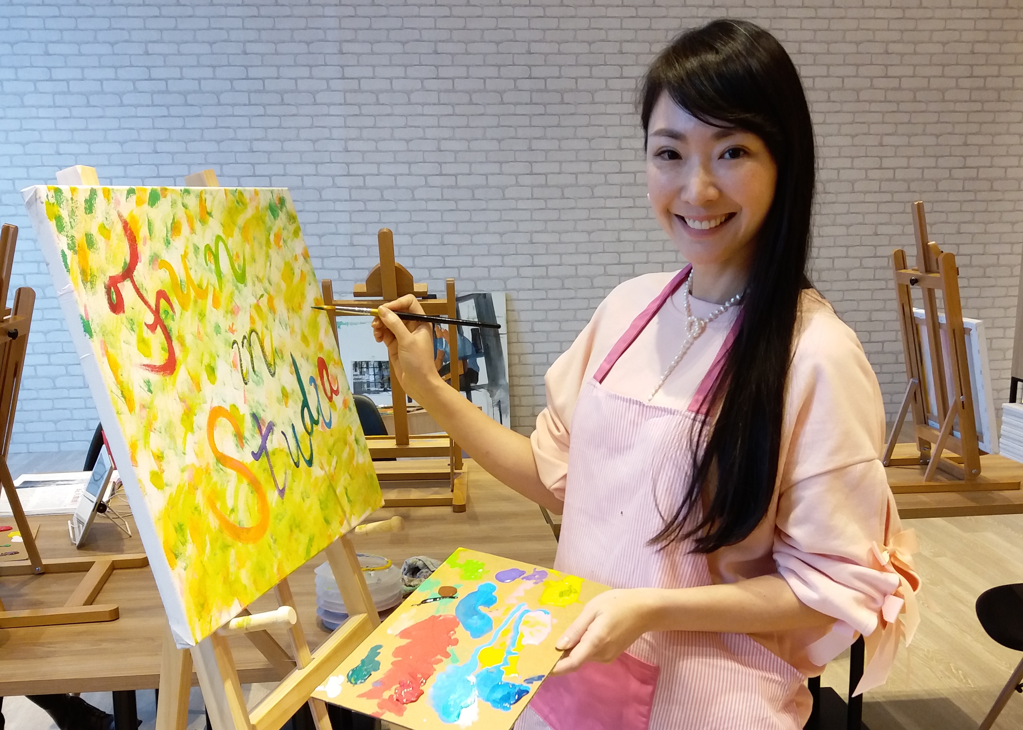 王俐人感情沒著落　教畫畫擔任文創執行長