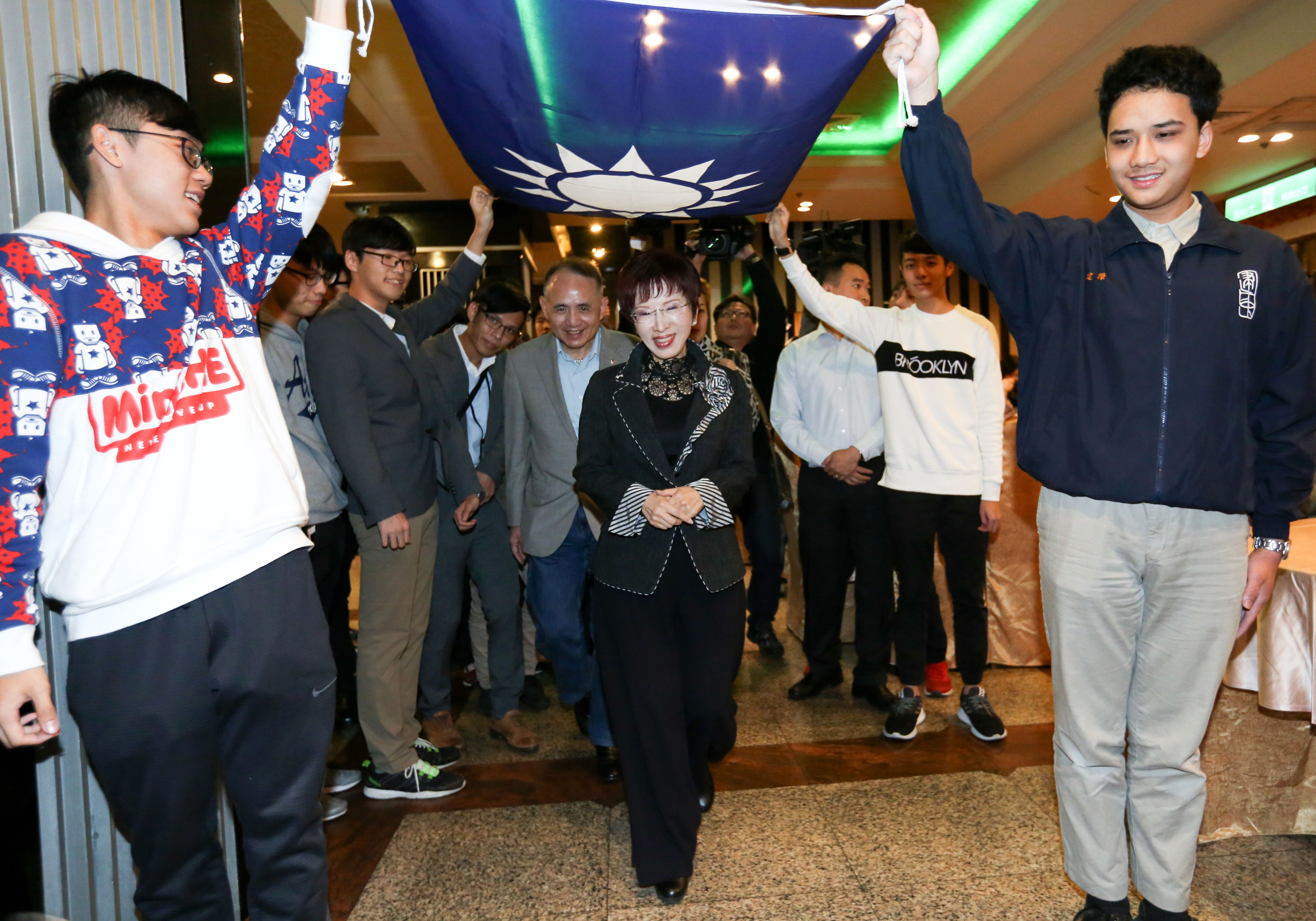 國民黨黨主席參選人洪秀柱。