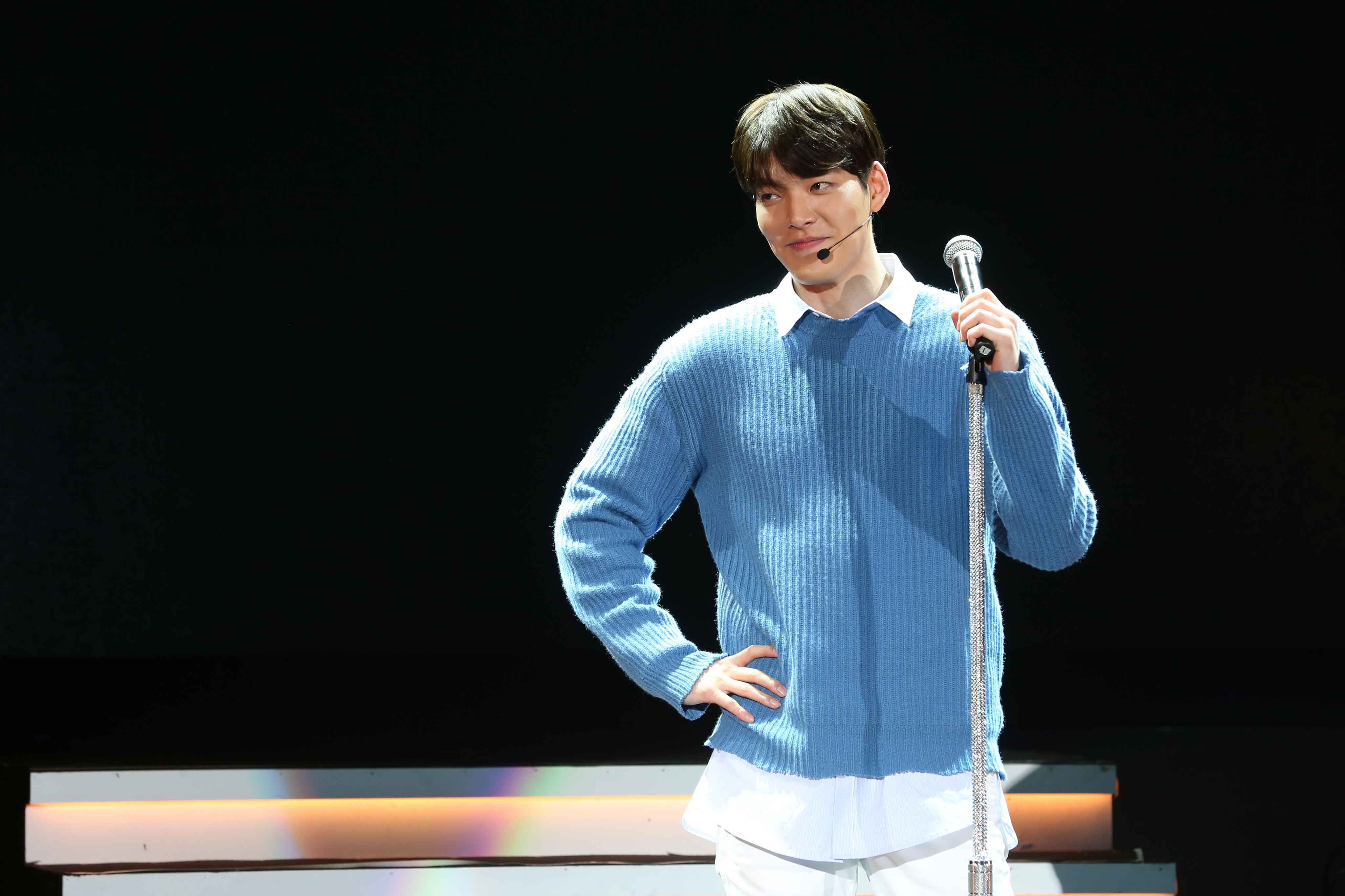 金宇彬第三度來台舉行個人見面會，與1400位粉絲開心互動。