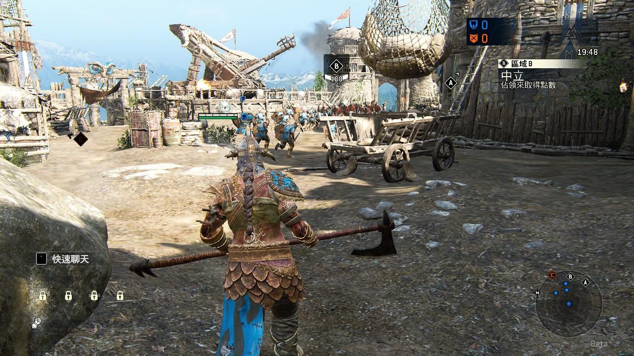 4v4爭權遊戲畫面