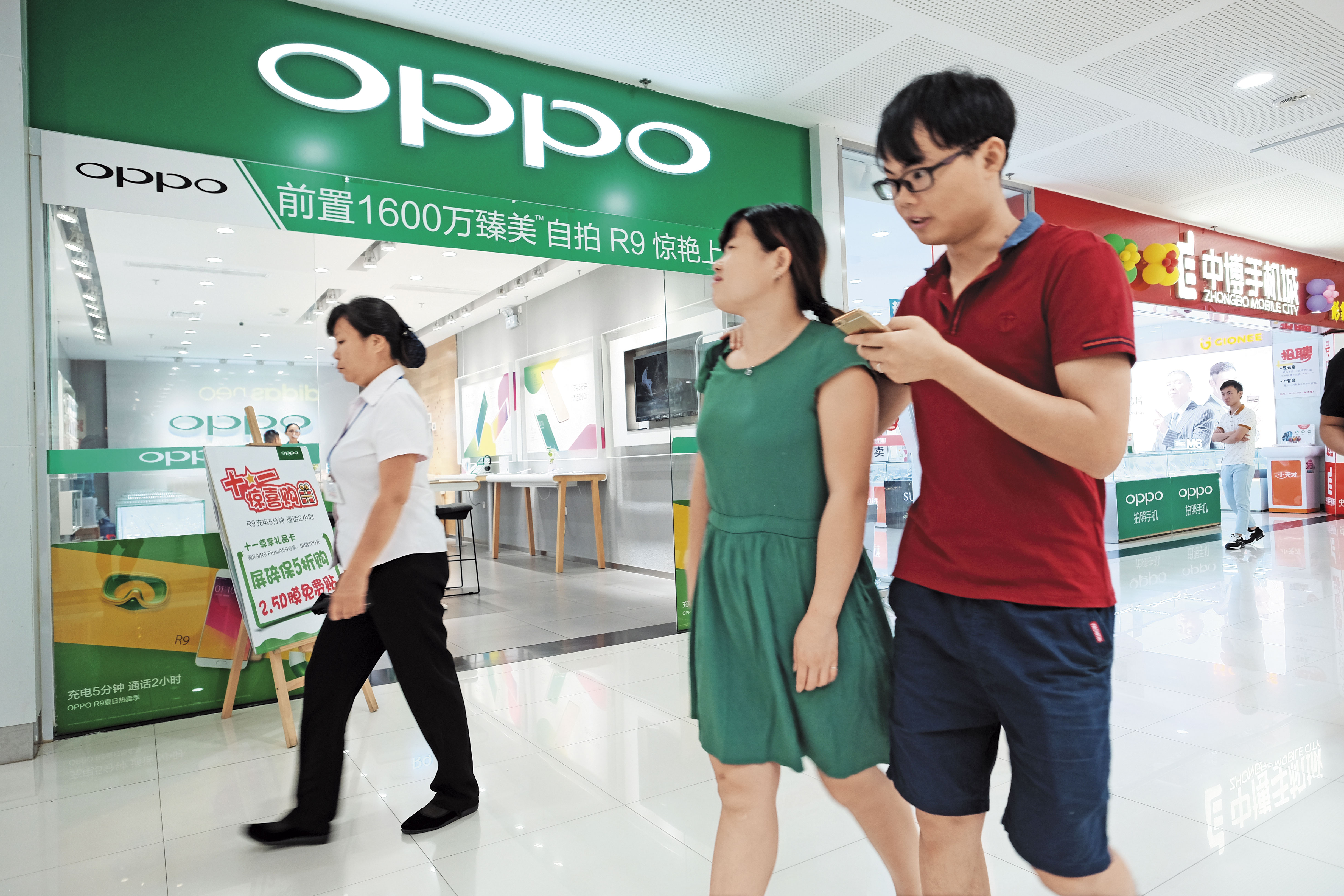 OPPO與Vivo的快速成長，成為中國手機行業開始漲價的因素之一。