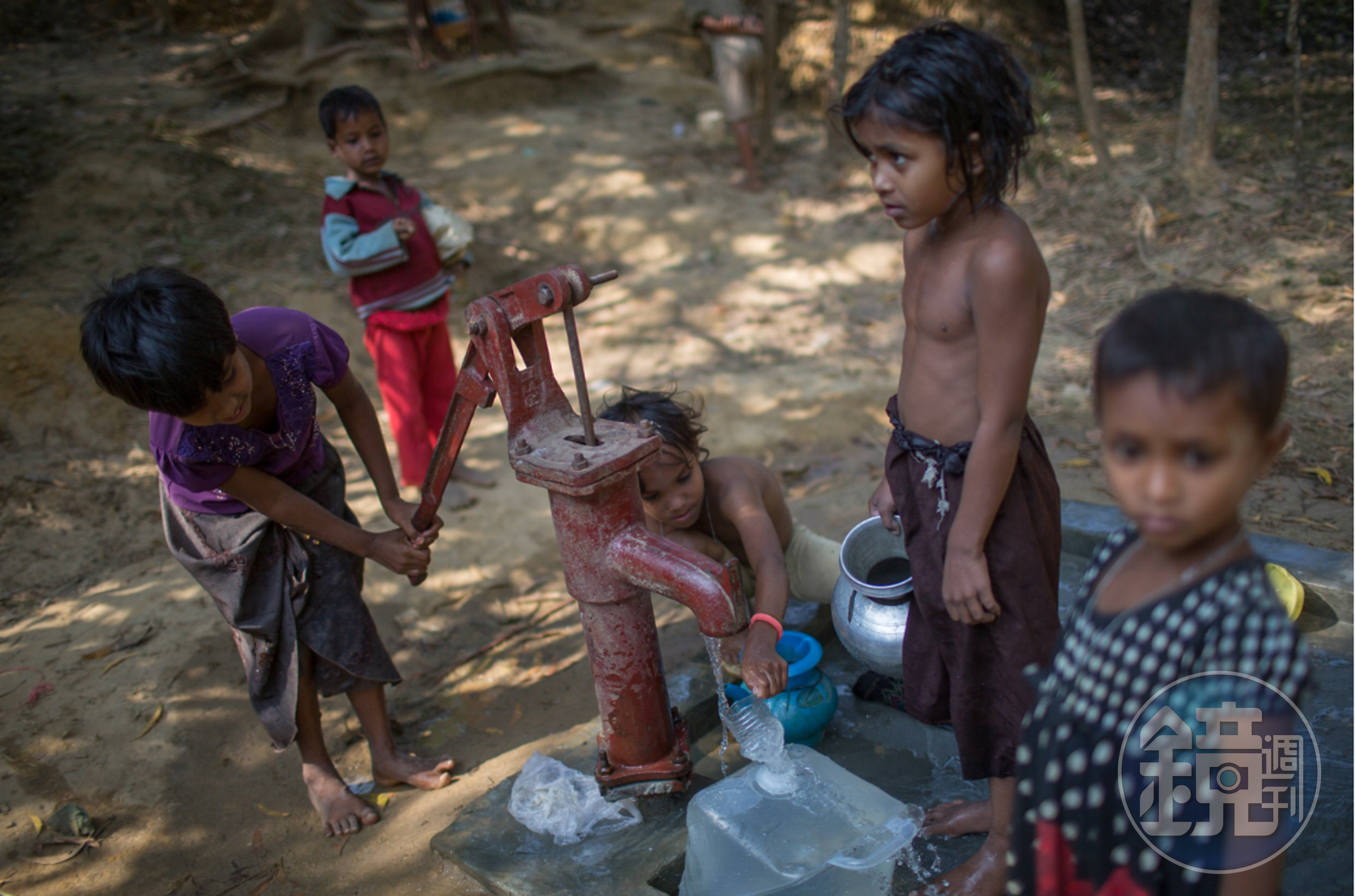 孟加拉科克斯巴札爾區（Cox Bazar）聚集了許多逃避迫害的緬甸羅興亞人。（東方IC）