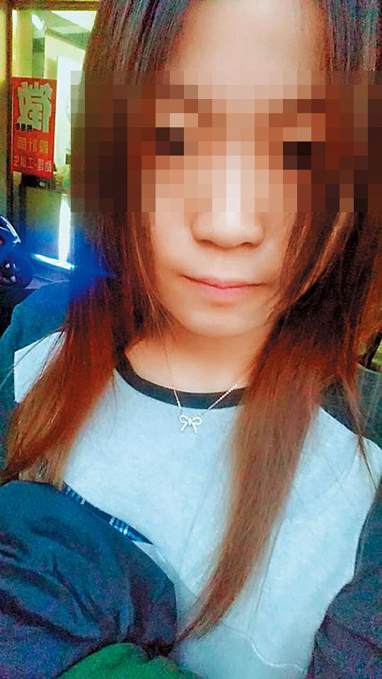 染著金黃長髮、正值雙十年華的邱女，酒店裝扮頗具姿色，但幾段感情都遇人不淑，甚至賠上性命。（翻攝臉書）