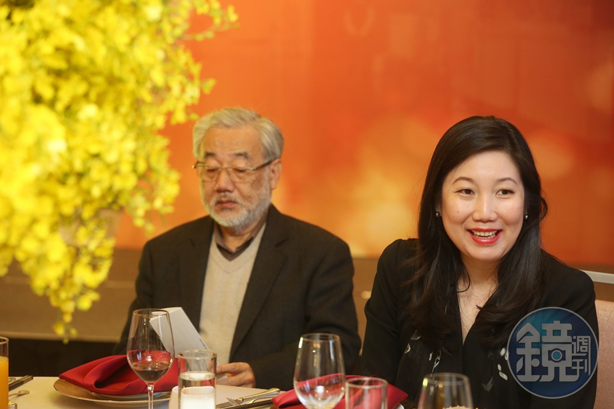 六福旅遊集團總裁莊秀石與女兒莊豐如難得一同現身，現集團事務多交由莊豐如打理。