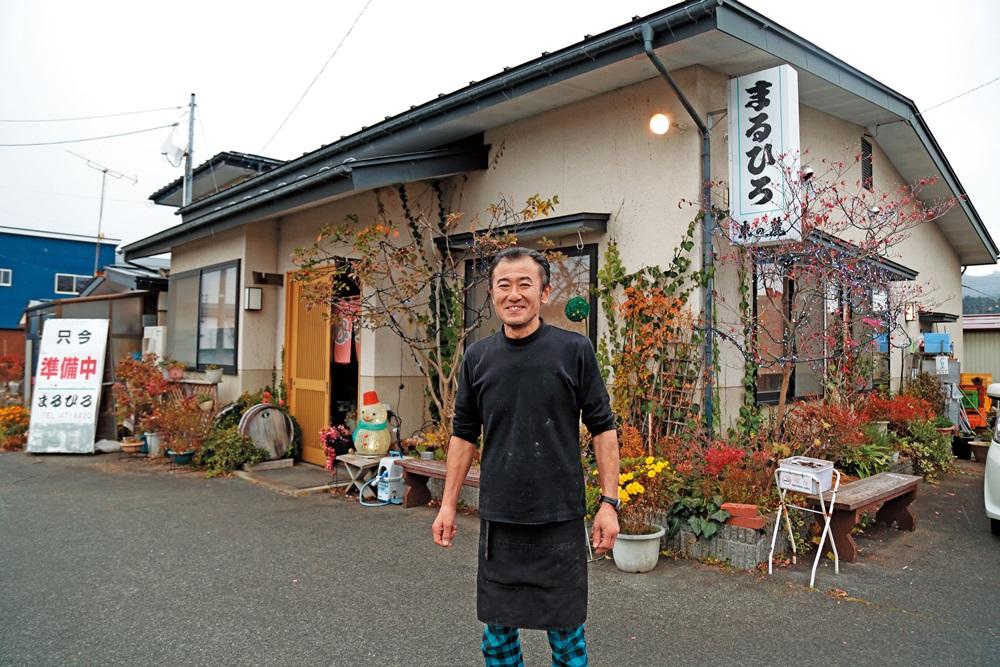 田村老闆具日本人常見的有禮特質， 訪問結束，特地送我們到店門口直到車子開走。