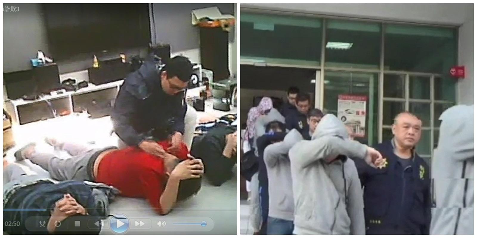 台中警方破獲以吳家讓為首,一個宣稱「整廠輸出」的詐騙集團。