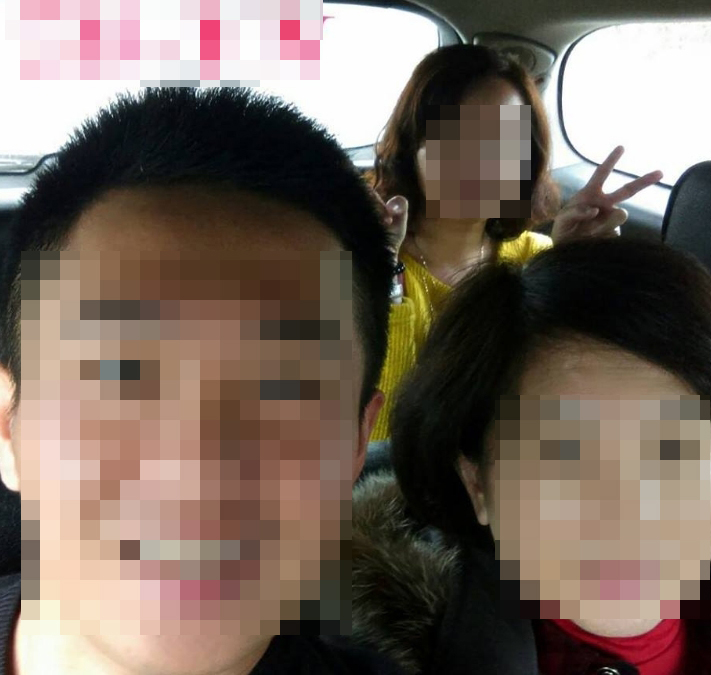 還帶著牙套的郭俊耀與家人感情融洽，如今卻與父親一起摔死，令人不甚唏噓。