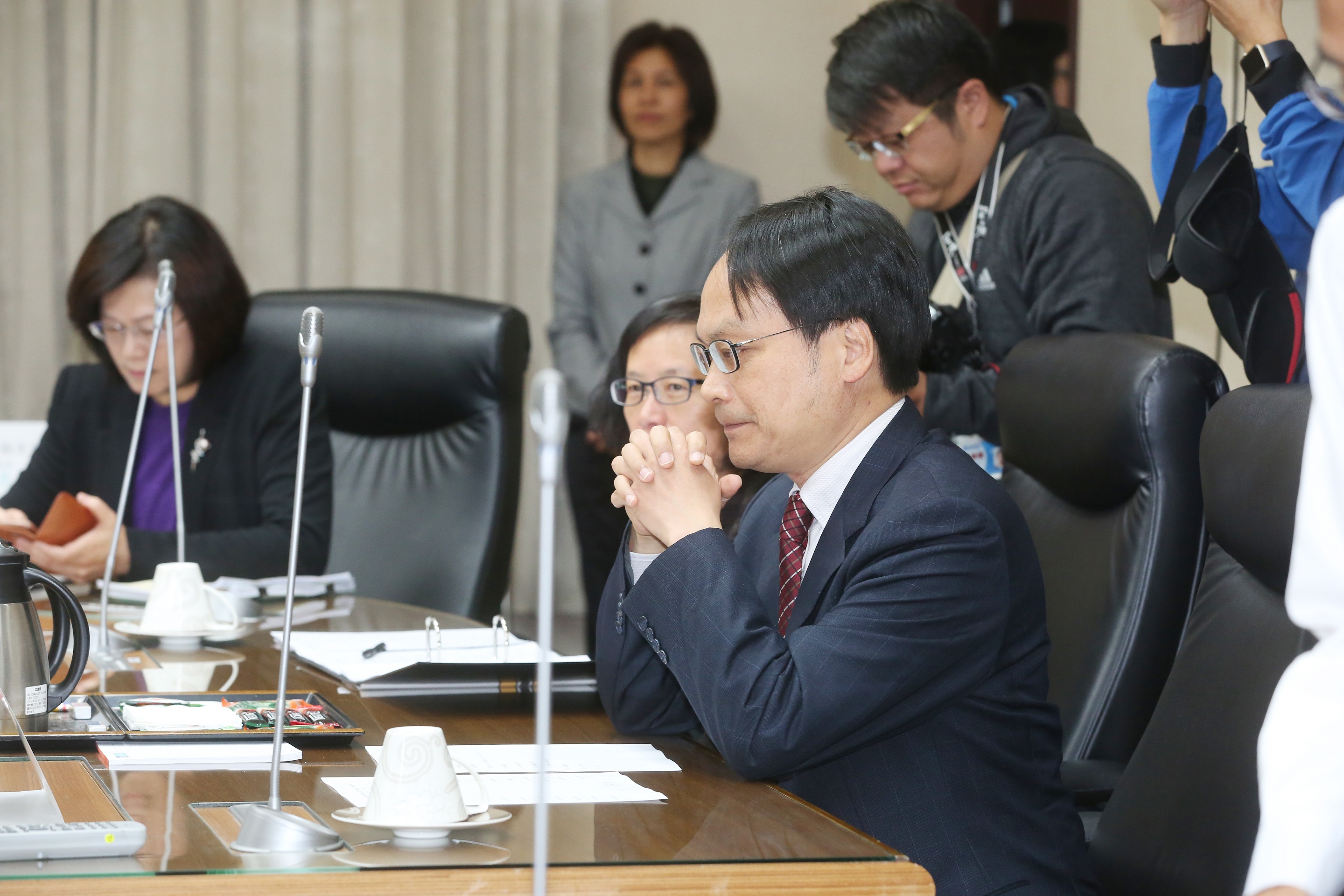 司改國是會副執祕書林峯正強調，所有分組委員名單，都是經由全體籌委開會通過。