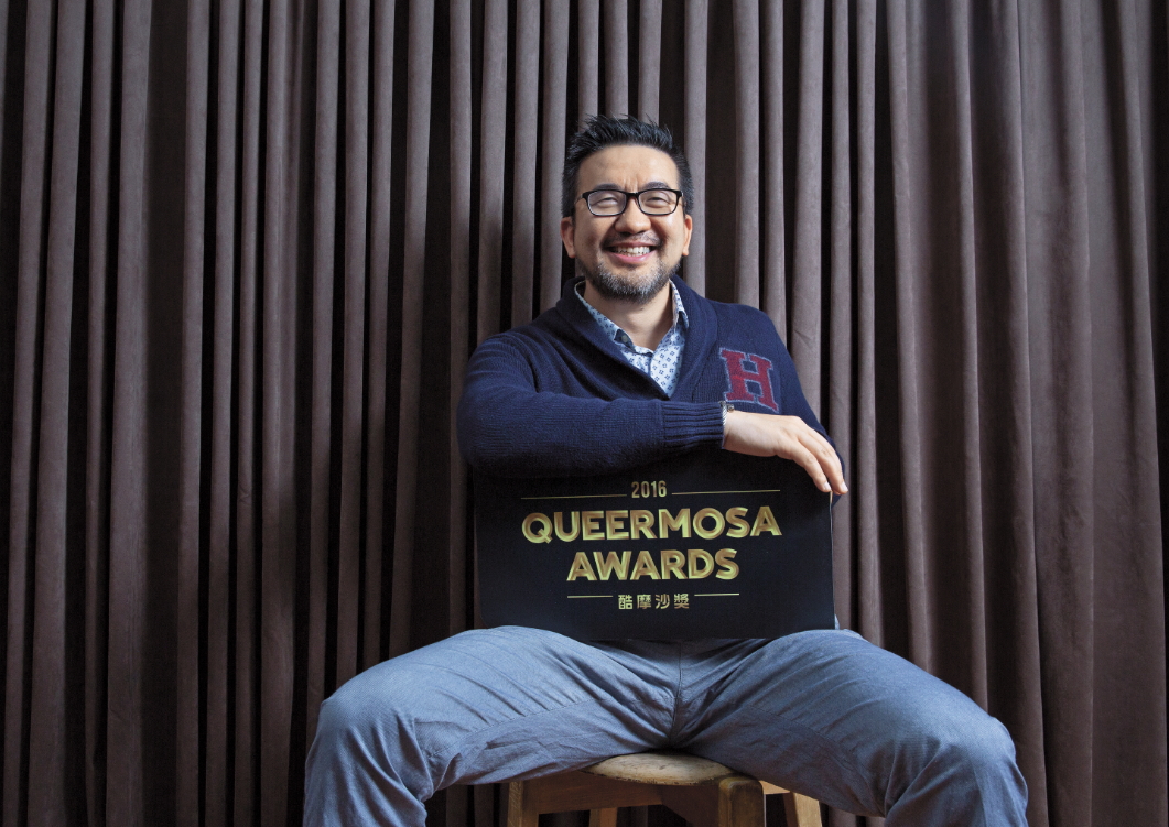 林志杰是出櫃同志，努力以傳播媒體的力量，減少社會對同志的歧視。