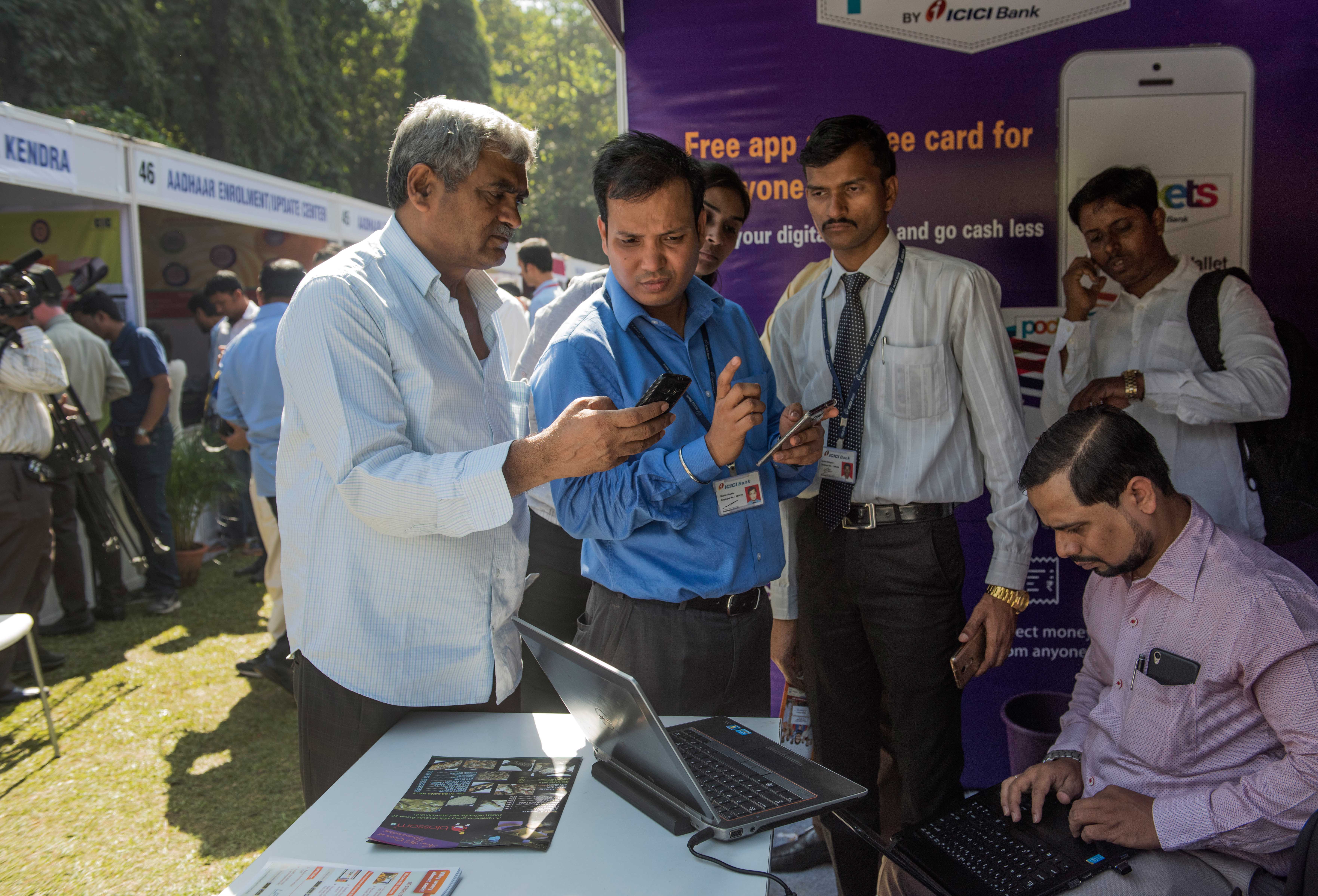 印度當局力推數位化，打造「全數位經濟體」。