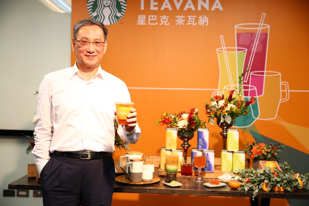統一星巴克證實自22日起，共有29品項將會調漲，圖為統一星巴克總經理徐光宇。