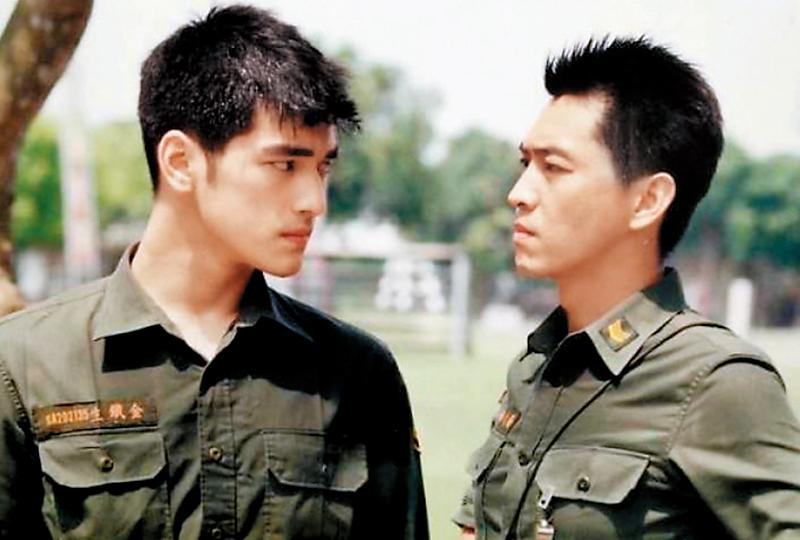 金城武(左)與庹宗華(右)於1994年主演的《報告班長3》,堪稱軍教片經典。