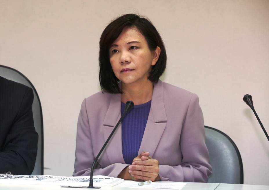 民進黨立委葉宜津（圖）驚險當選民進黨團幹事長。