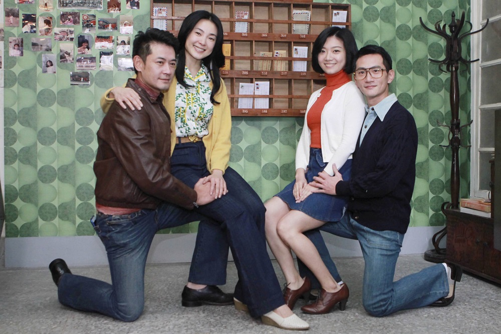 《外鄉女》由柯叔元、曾珮瑜、傅小芸、李辰翔演出，四人對於新戲開拍都相當期待。（民視提供）