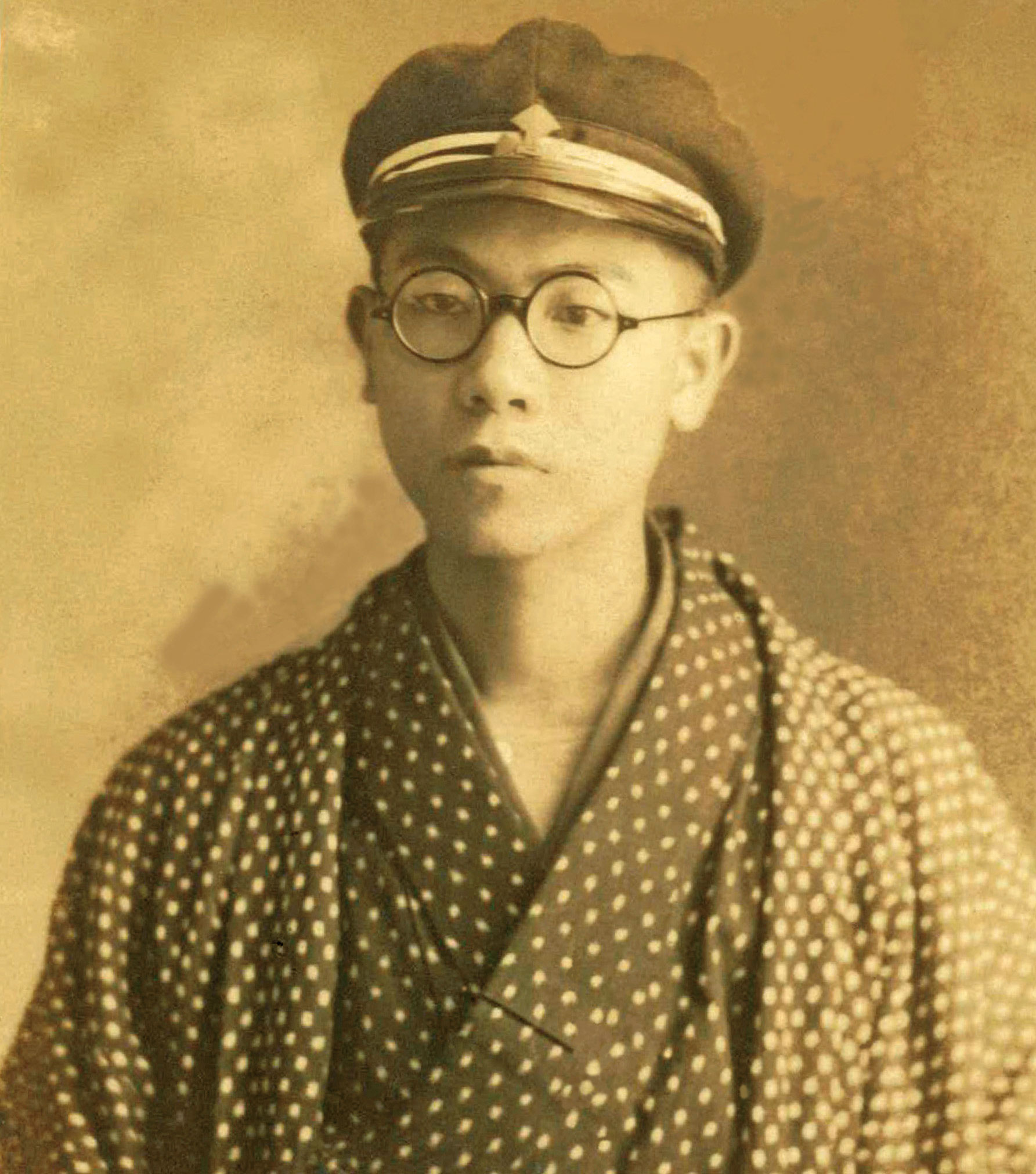 王育霖就讀台北高等文科學校時的模樣,有濃濃的書卷氣息。(王克雄提供)