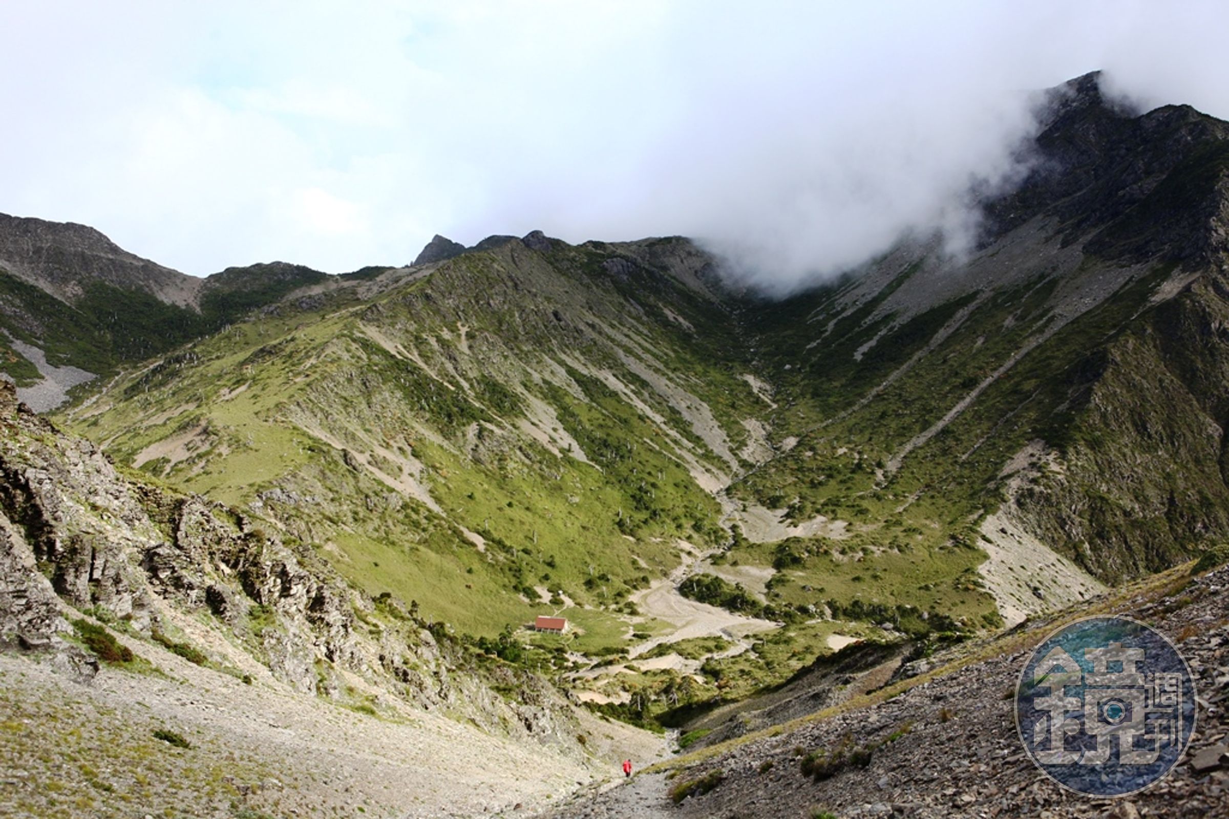 南湖大山圈谷。