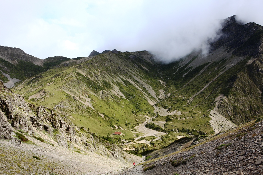 南湖大山圈谷。