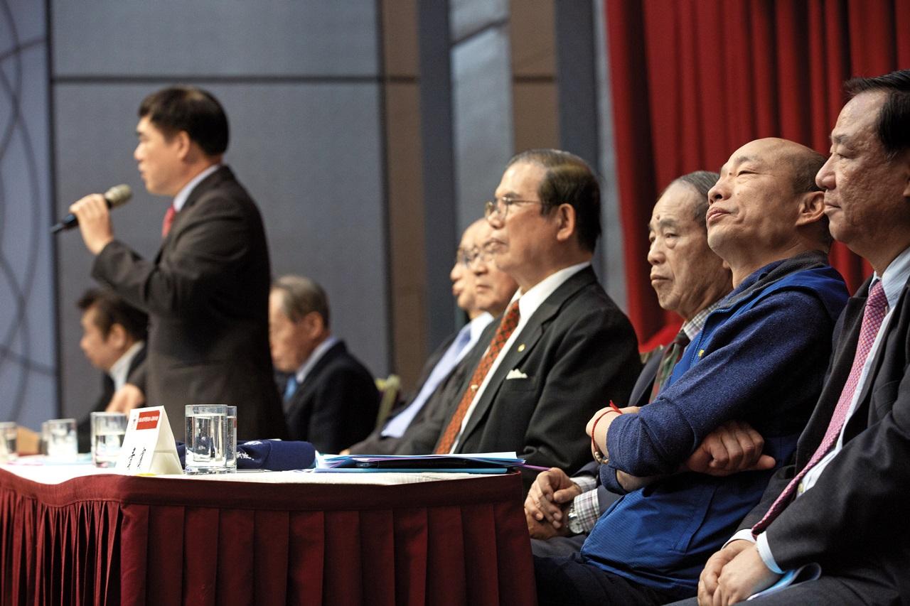 面對國民黨天王光鮮亮麗的選舉，韓國瑜相當不以為然。