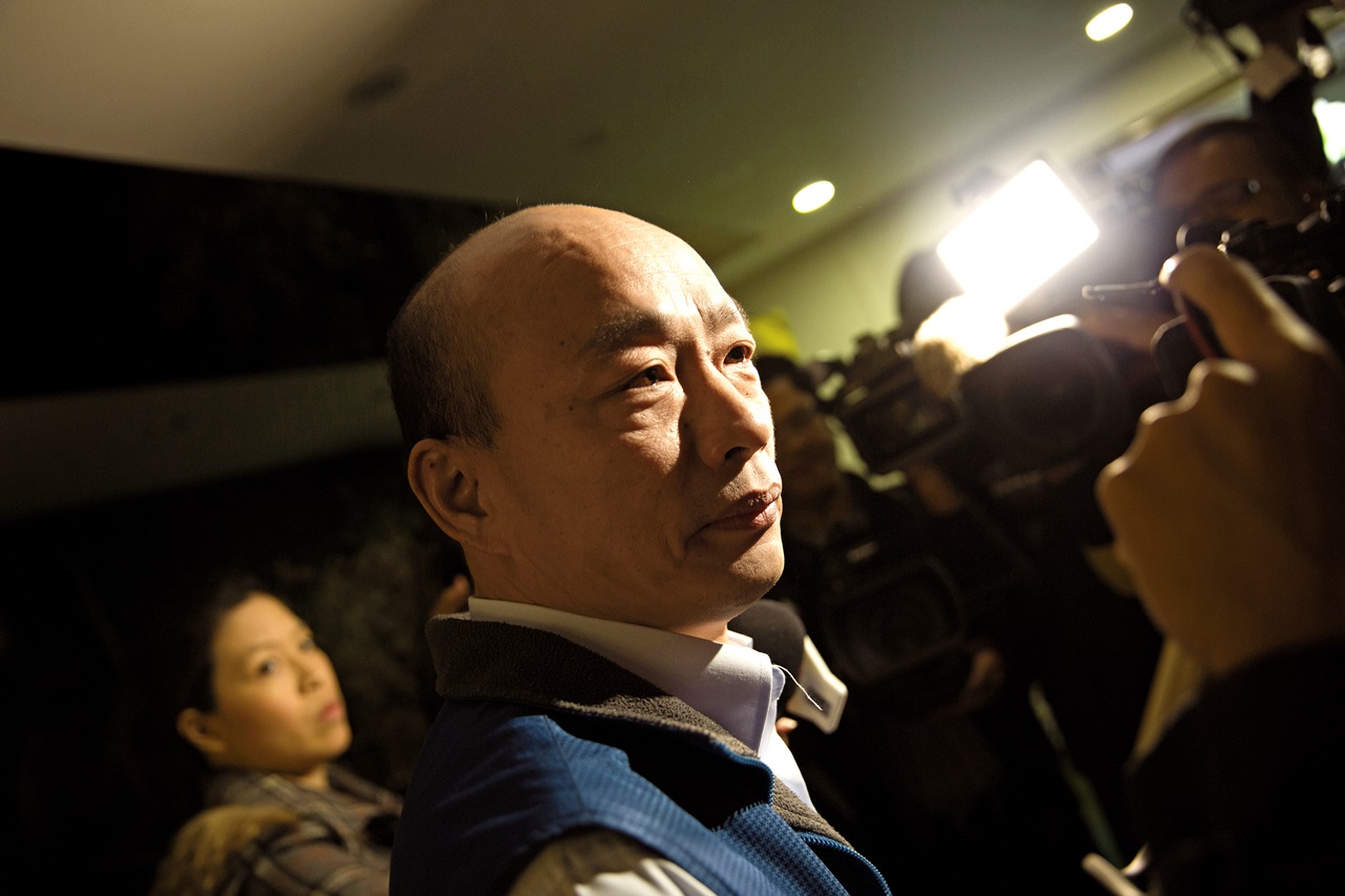 韓國瑜認為只有他在選黨主席，其他人都只想選總統。