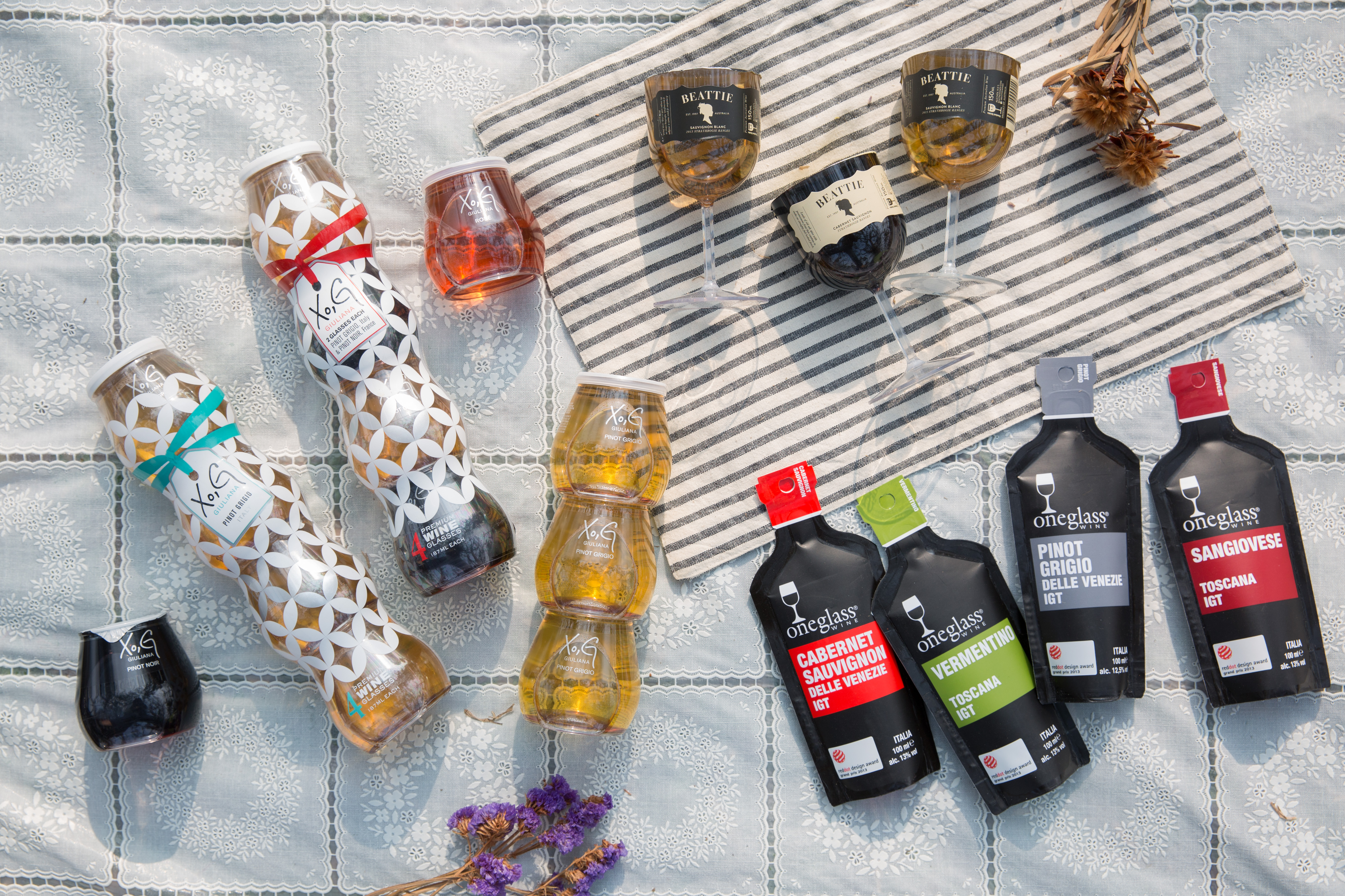 琳瑯滿目的葡萄酒隨行杯，今天你想帶哪一杯出門？