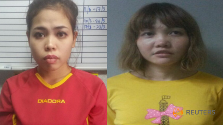 西蒂艾莎（左）與段氏香的律師表示兩人都嚇壞了。（翻攝網路）