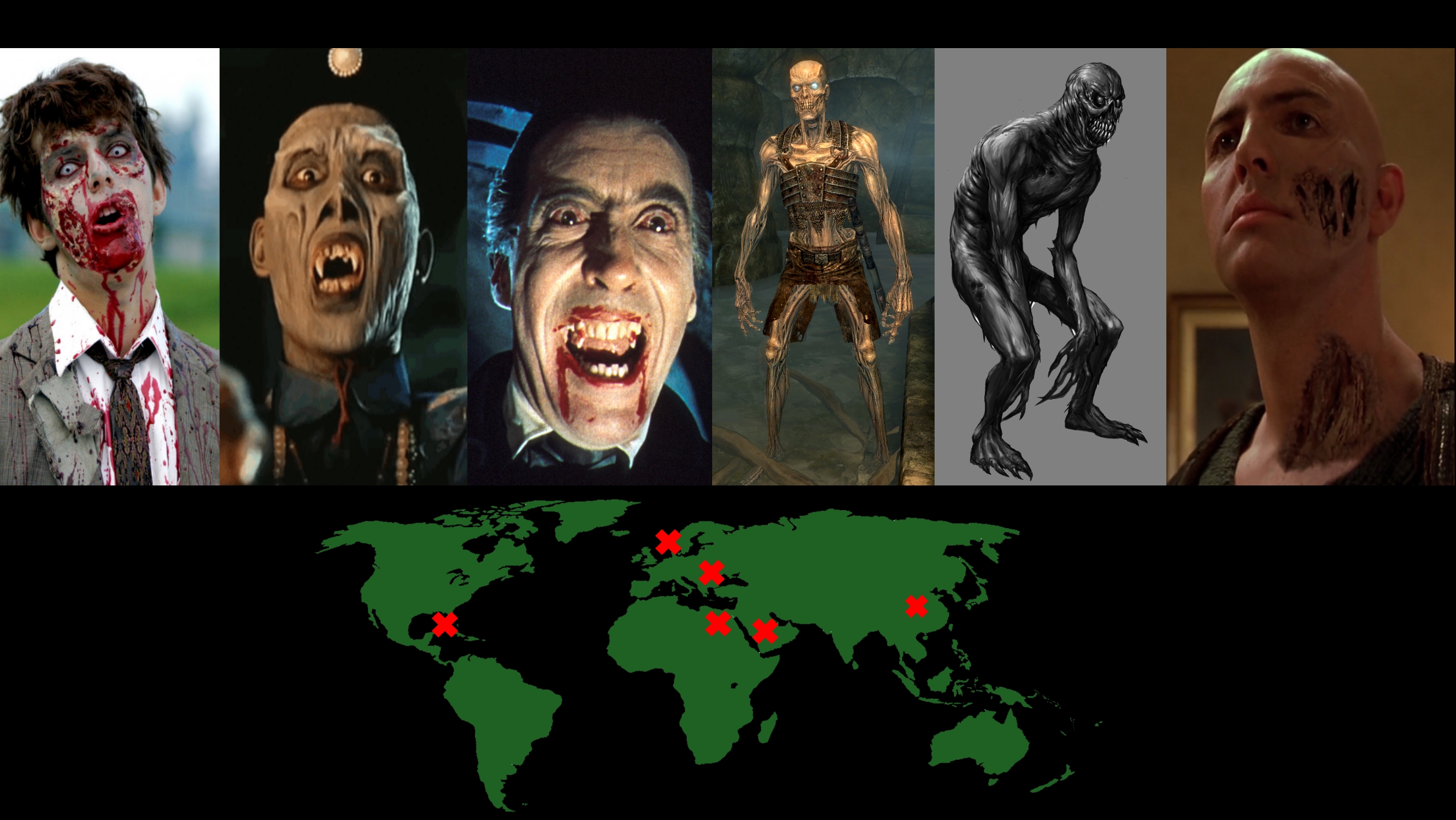 世界各地不死生物都來了!