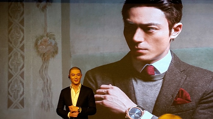 名錶品牌沛納海破天荒表示出現157年來首位代言人，即是紅遍兩岸三地的霍建華。