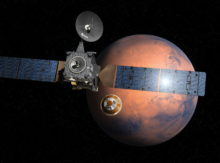 歐洲太空總署的火星任務Exomars計劃在2020年代展開採集火星標本的任務。（取自ESA網站）
