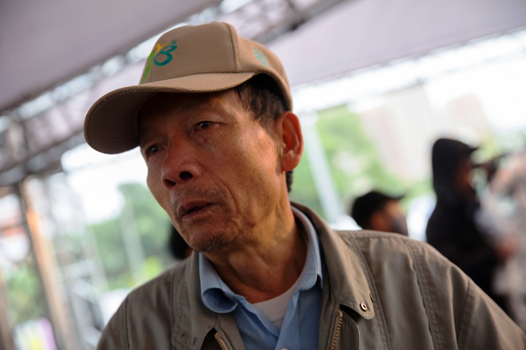 228受難者家屬陳盛銓，當時他的祖父坐冤獄還被沒收土地。