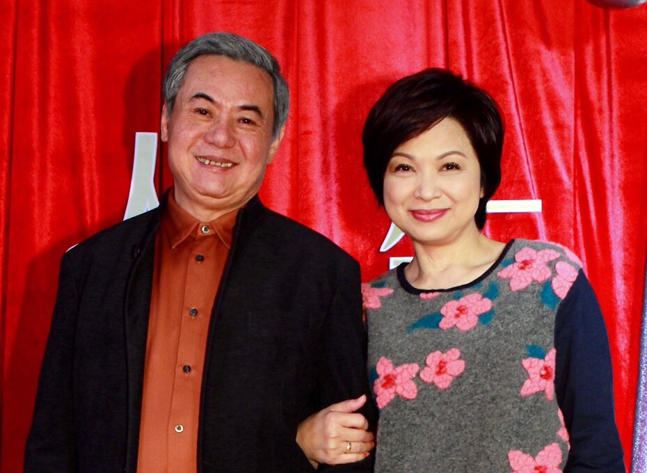 相識許久的蔡振南和楊貴媚（右），第一次合作就演夫妻。