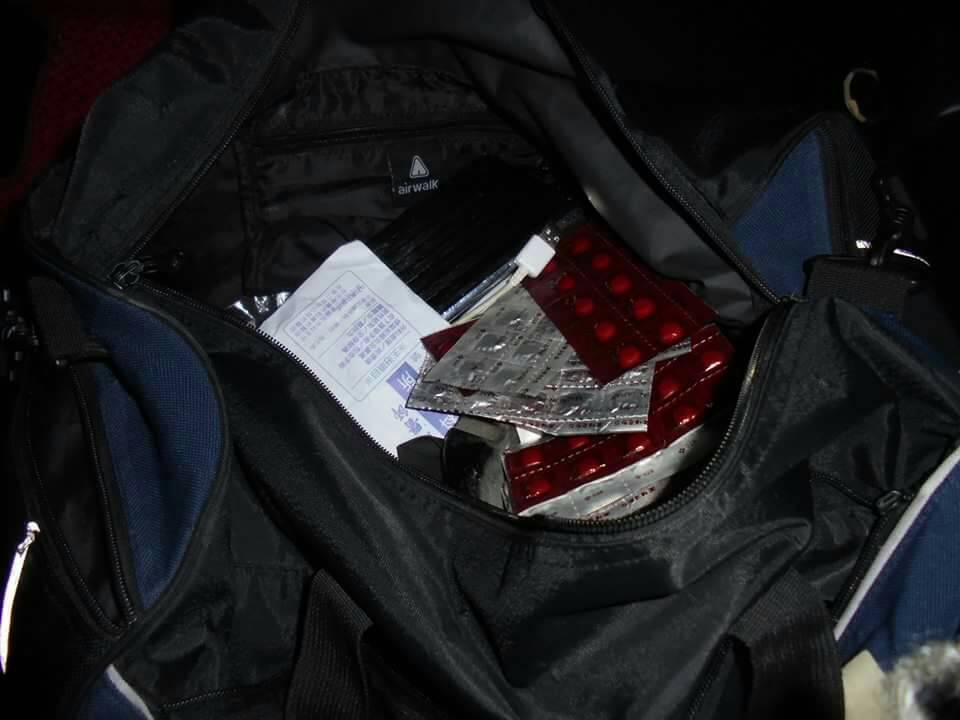 現場仔細搜索，果然不只K菸。