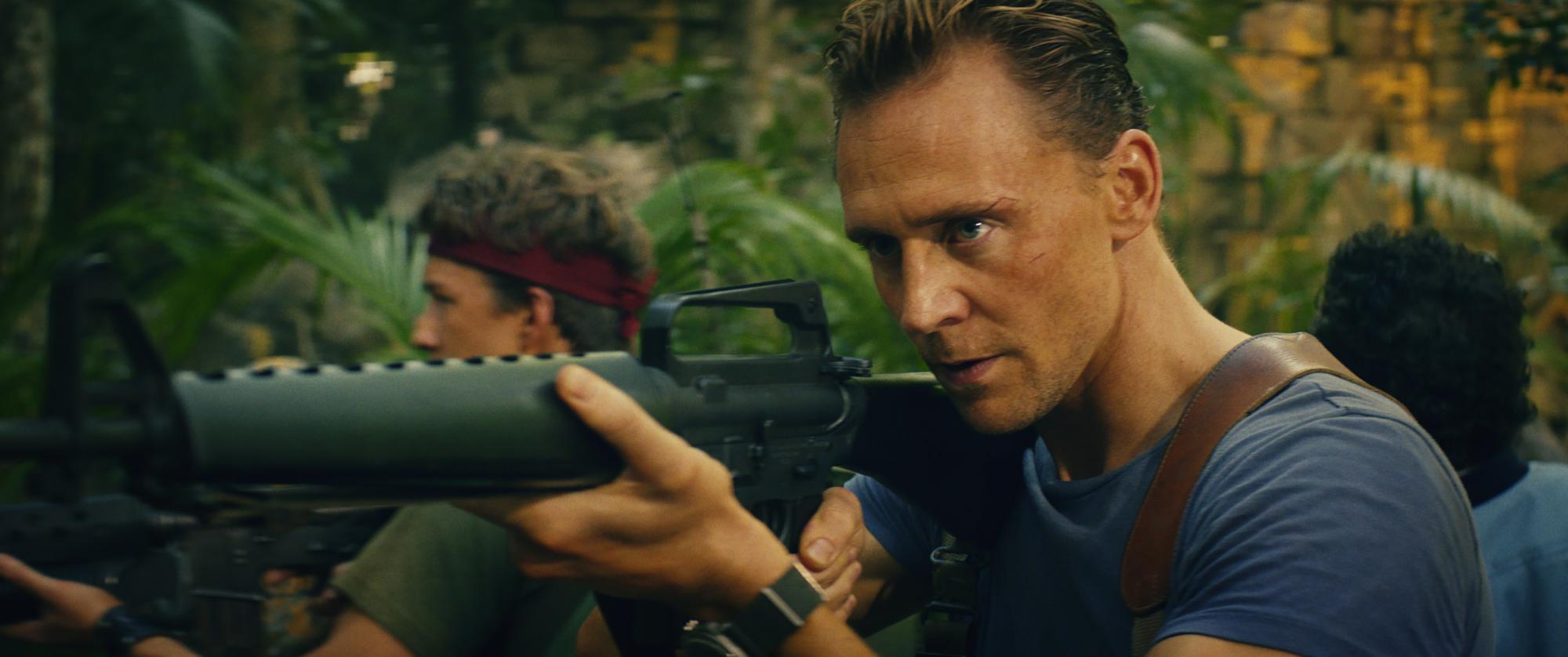 湯姆希德斯頓(Tom Hiddleston)在《金剛》中魅力四射。