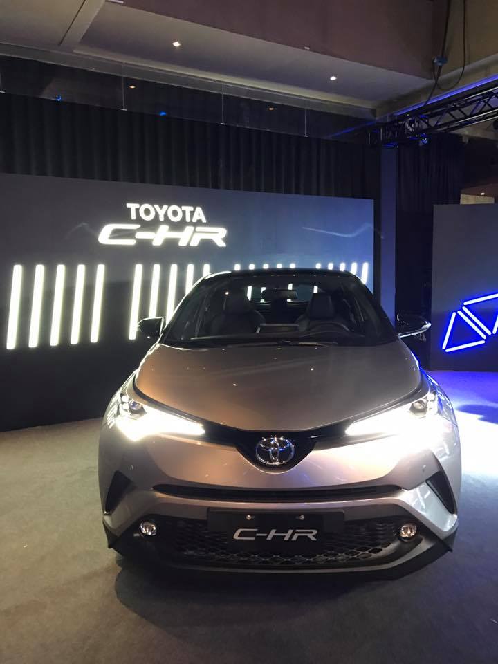 Toyota剛發表的跨界休旅車C-HR,今年度2000輛的配額快被訂光。