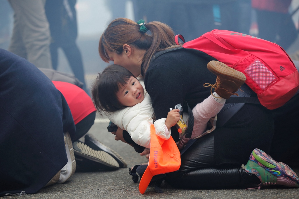 白沙屯媽祖此行到了10所學校，信徒都覺得祂特別喜愛小孩子。