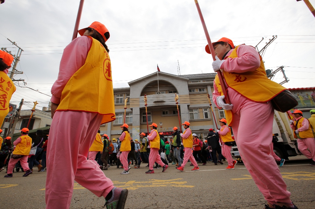 白沙屯媽祖此行總共到5處派出所停駕。