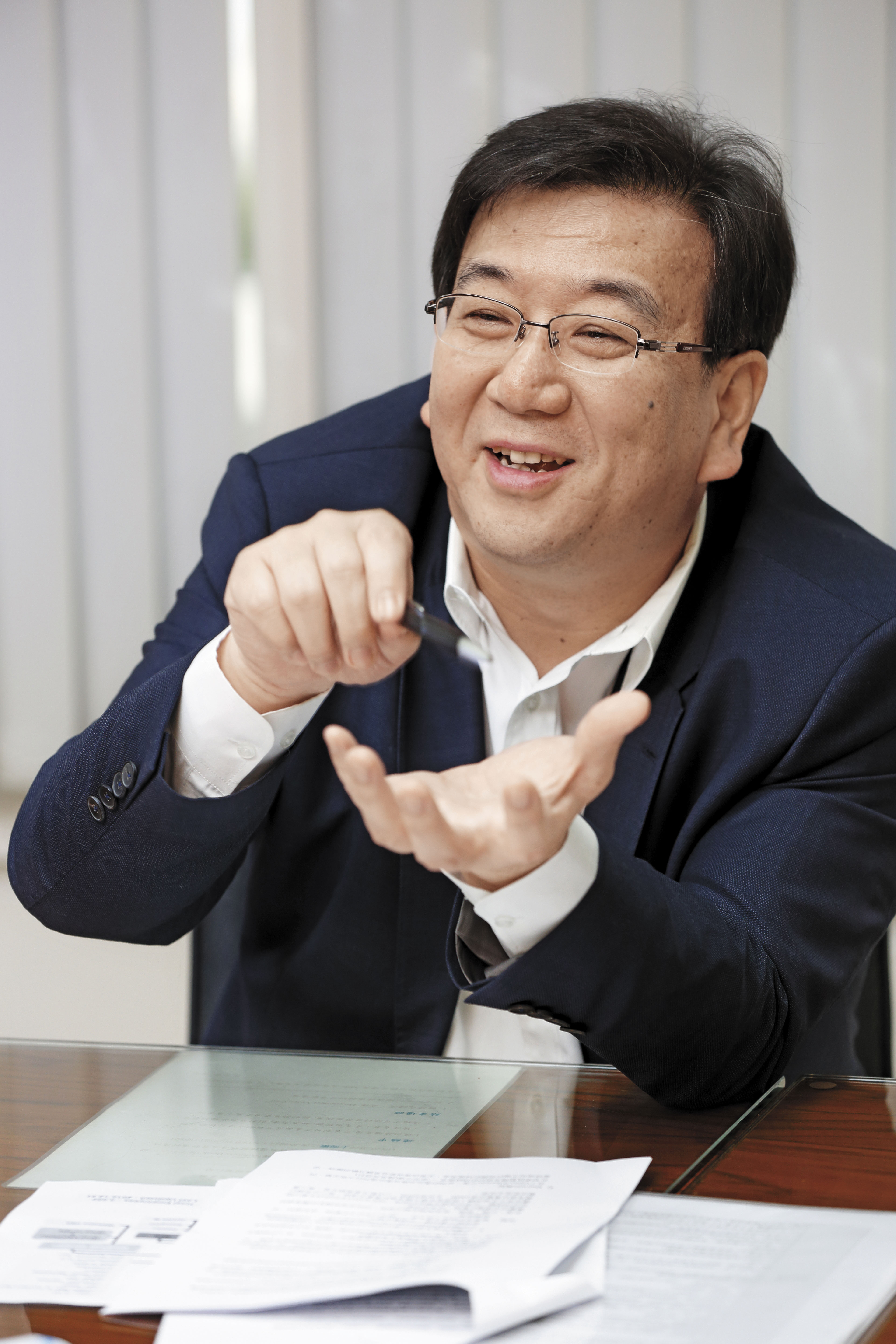 羅光廷管理喬山集團有條不紊、做事風格穩健，是讓父親羅崑泉放心的準接班人。