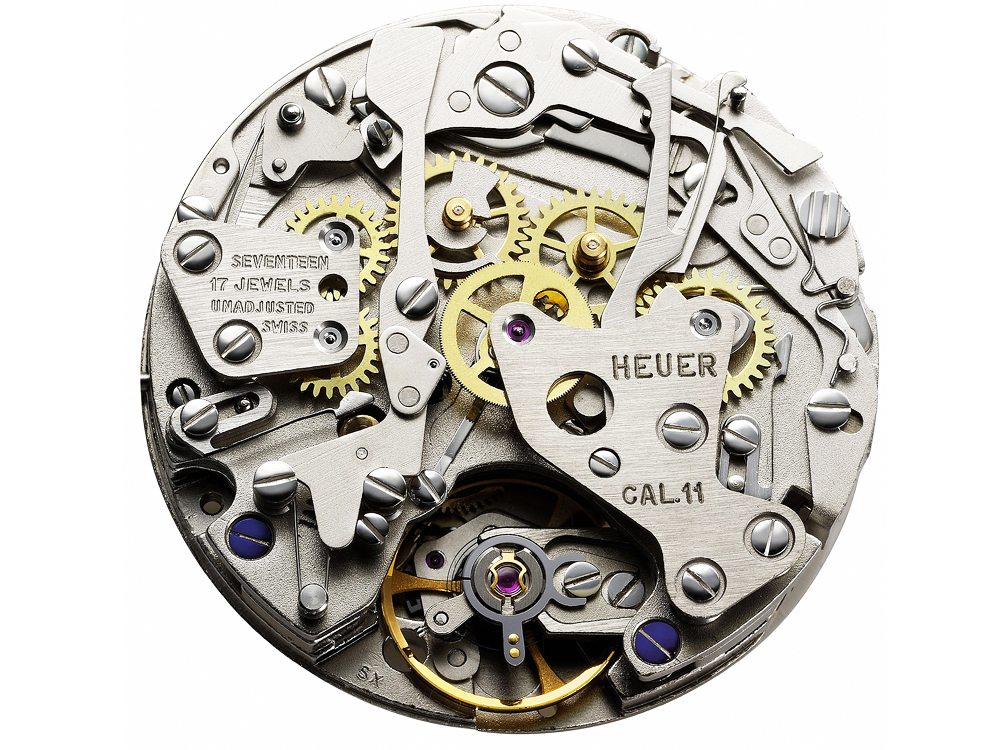 TAG HEUER在錶展上發表了著名的Calibre 11自動上鍊計時碼錶機芯，而有趣的是，BREITLING、BUREN、以及機芯模組廠DUBOIS DEPRAZ的展館亦同步展示裝配Calibre 11的錶款以及同款機芯。另外ZENITH的經典自動上鍊計時碼錶機芯El Primero也於稍早的1月10日搶先發表。
