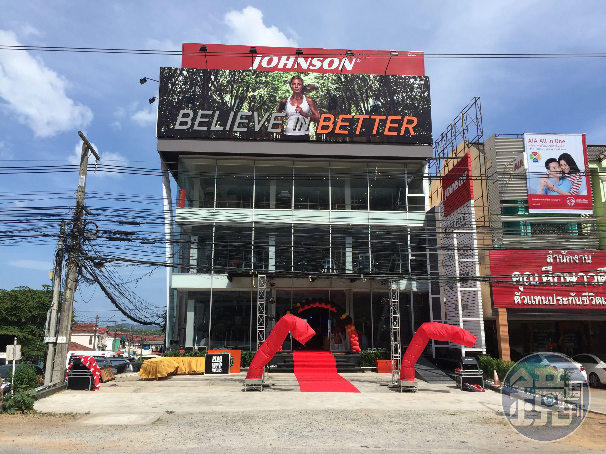 JOHNSON泰國普吉島零售店門市。(喬山提供)